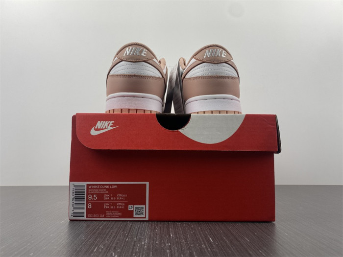 nike dunk low rose whisper dd1503-118