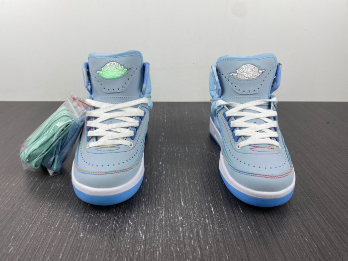 j balvin x air jordan 2 dq7691-419