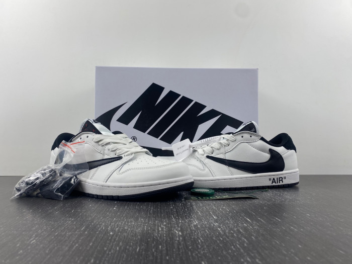off-white x travis scott x air jordan 1 custom
