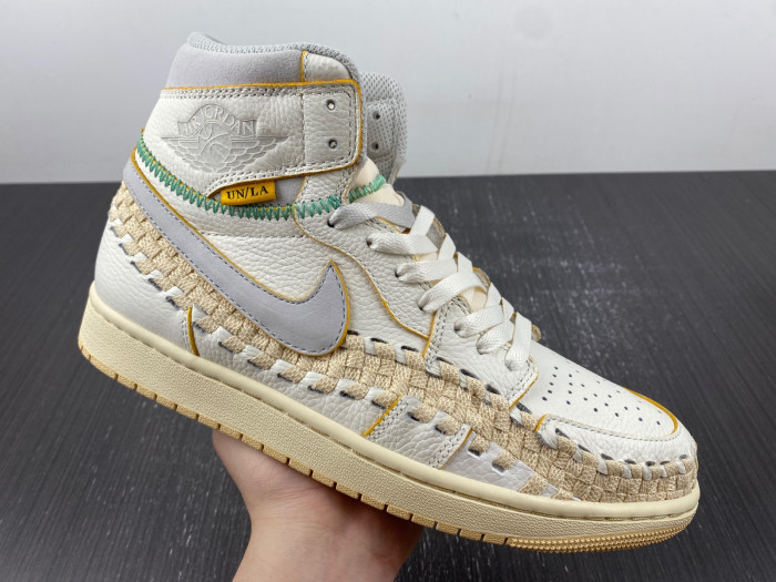 union x air jordan 1 high og woven fd2565-100