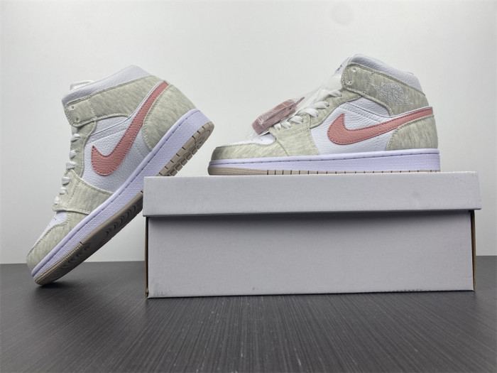 air jordan 1 mid se “light iron ore” dn4045-001