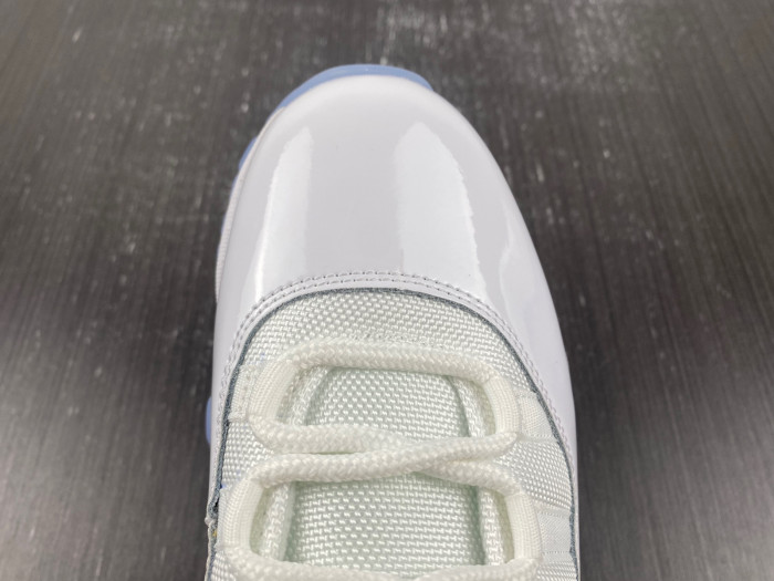 air jordan 11 retro 25th anniversary white / silver 408201-101