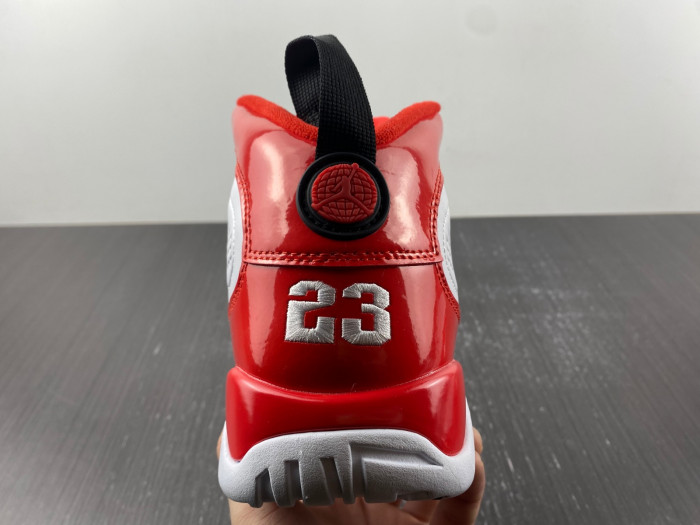 air jordan 9 retro white gym red 302370-160