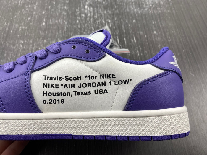 off-white x travis scott x air jordan 1 custom