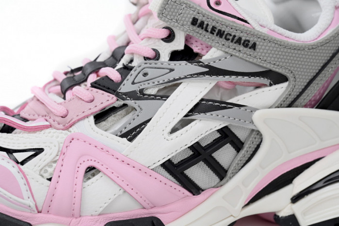 belanciaga Track 2 Sneaker Pink White 568615 W3AE2 5291