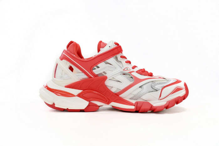 belanciaga Track 2 Sneaker Military Black White Red 568615 W2GN3 1293