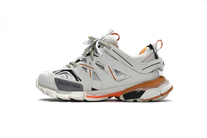 Ba*len*cia*ga tess s. white orange black 542436 w1gb1 9059