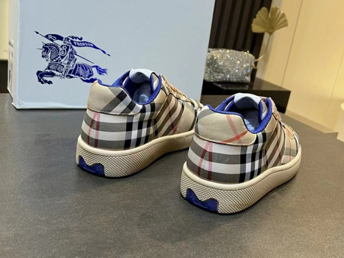 Bur*berry Check Terrace Sneakers BBR--3005
