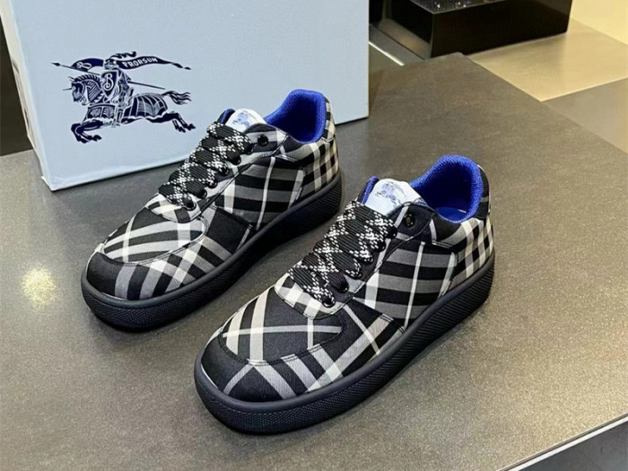 Bur*berry Check Terrace Sneakers BBR--3006