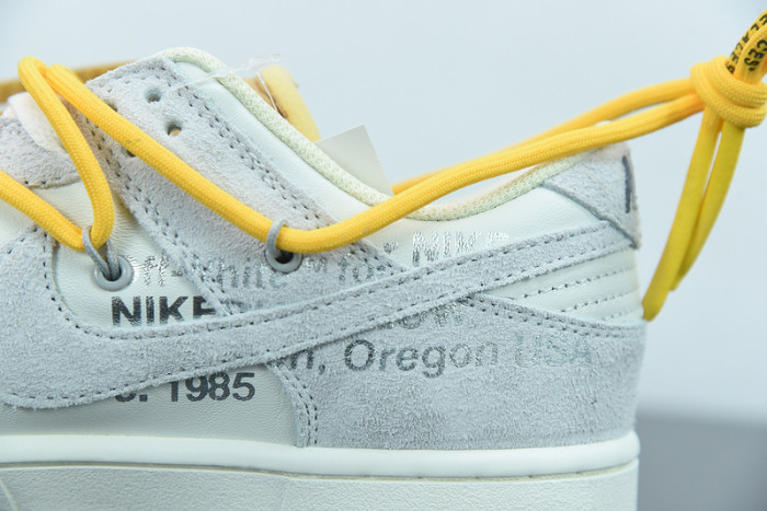 ow x dunk low 
