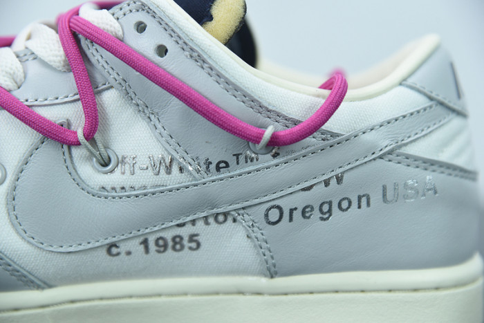 ow x dunk low 