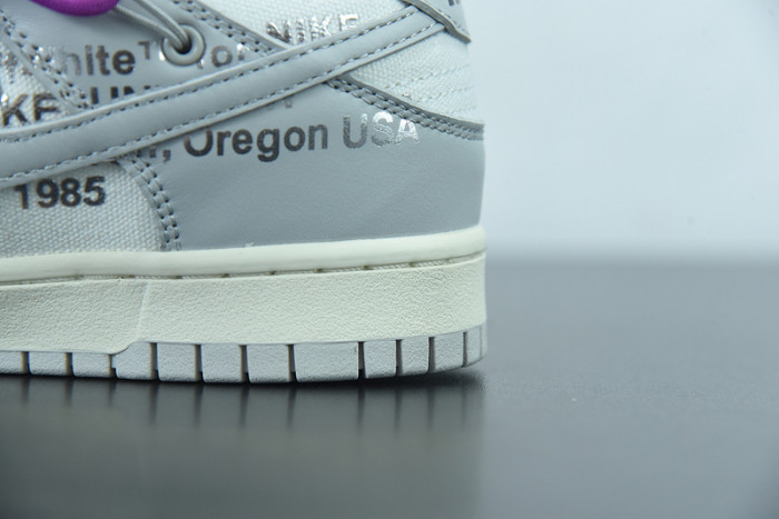 ow x dunk low 