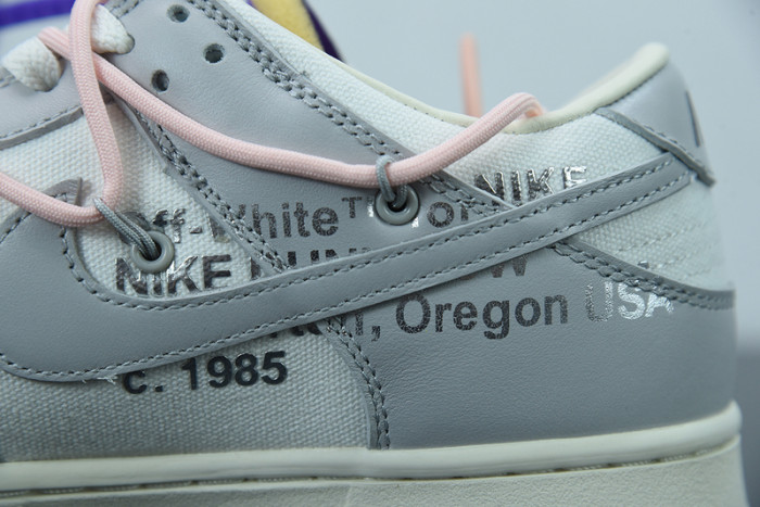 ow x dunk low 