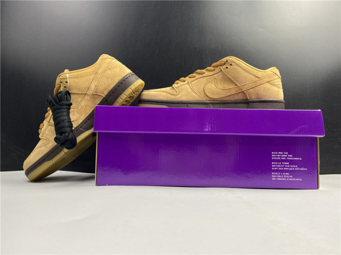 Nike SB Dunk Low Wheat Mocha BQ6817-204