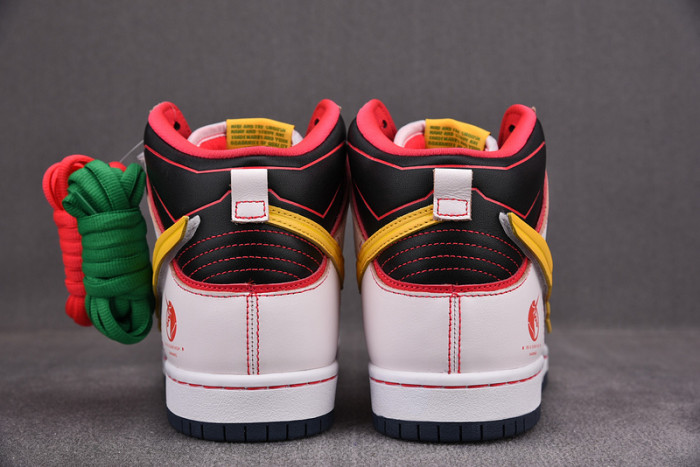 Nike Dunk SB High RX-0 Unicorn Gundam shoes DH7717-100