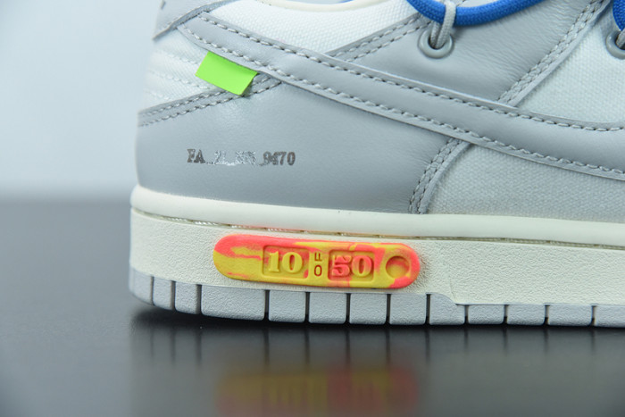 ow x dunk low 