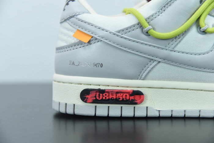 ow x dunk low 