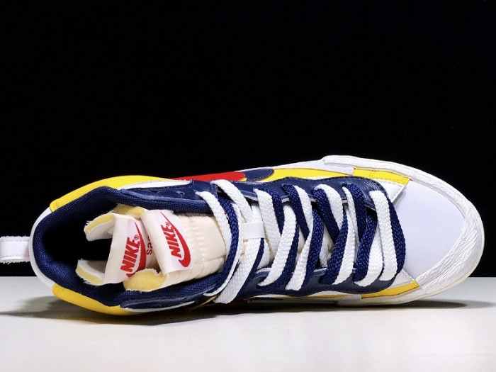nike blazer mid sacai snow beach bv0072-700