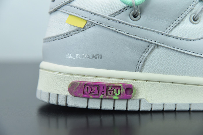 ow x dunk low 