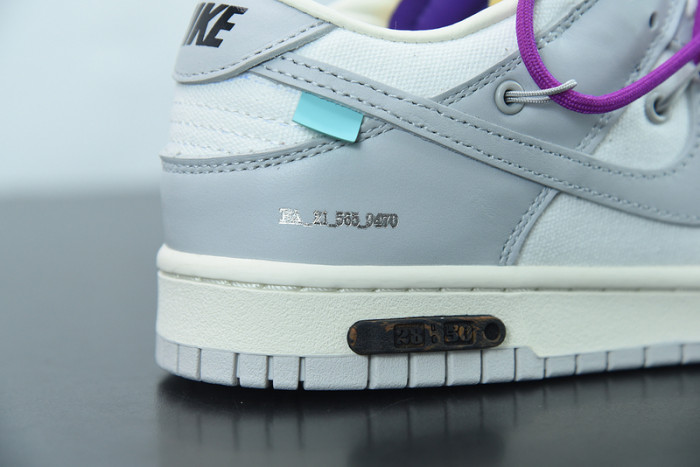 ow x dunk low 