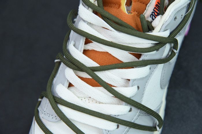 ow x dunk low 
