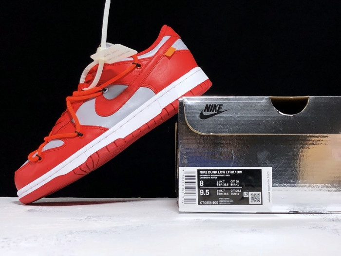 off white x dunk low 