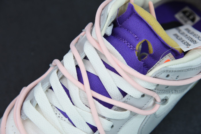 ow x dunk low 