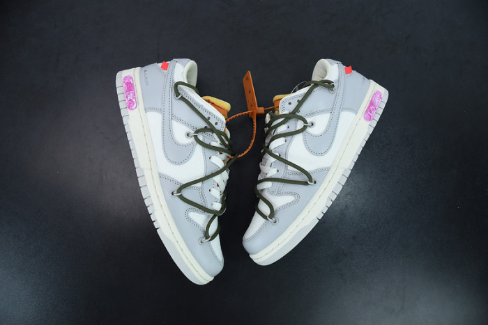 ow x dunk low 