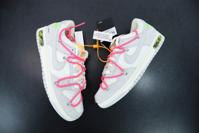 ow x dunk low 