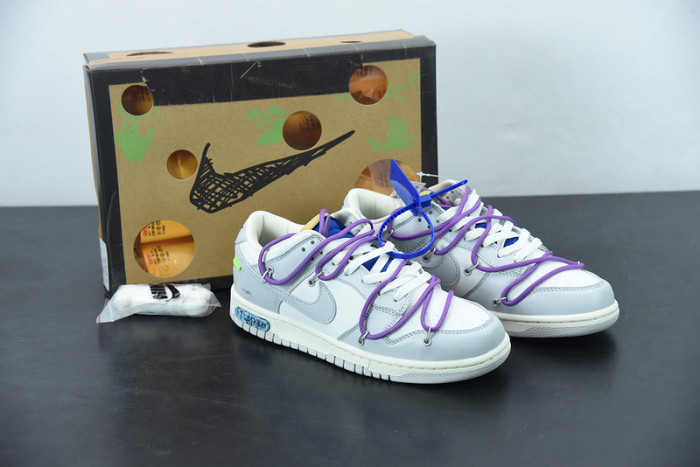ow x dunk low 