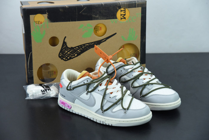 ow x dunk low 