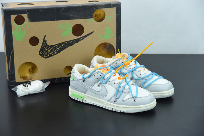 ow x dunk low 