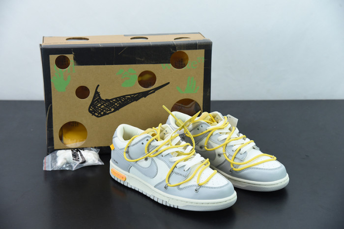 ow x dunk low 