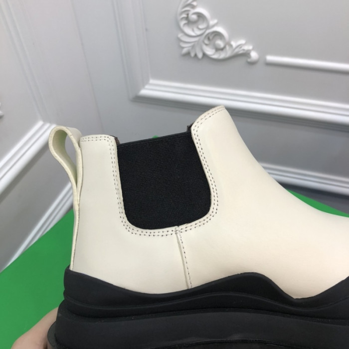 Botteg*Venta Tire Leather Ankle boots