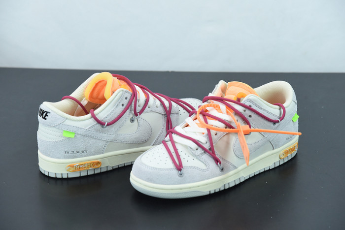 ow x dunk low 