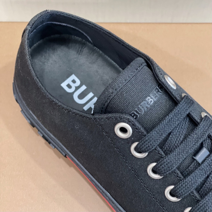 Bur*berry Vintage Check Cotton Sneakers