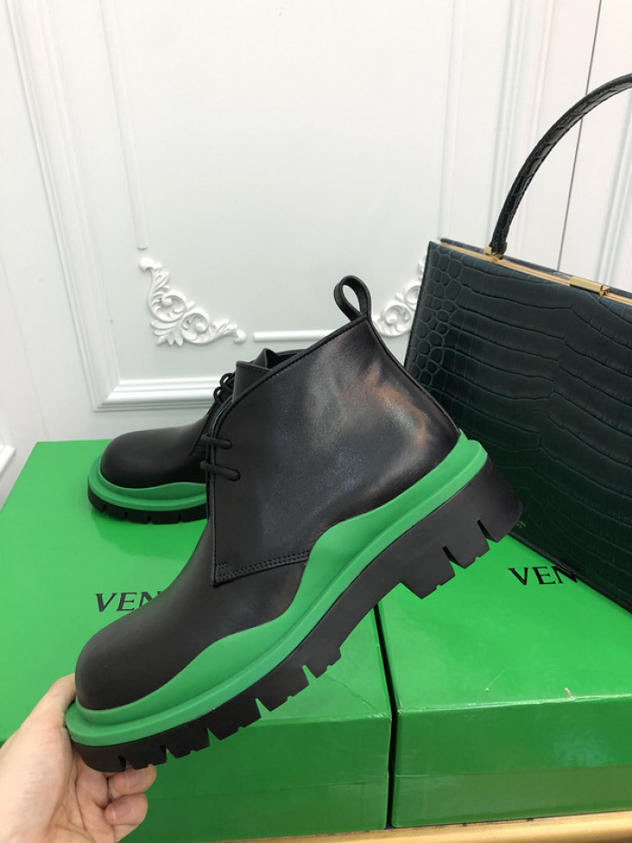 Botteg*Venta Tire Leather Ankle boots