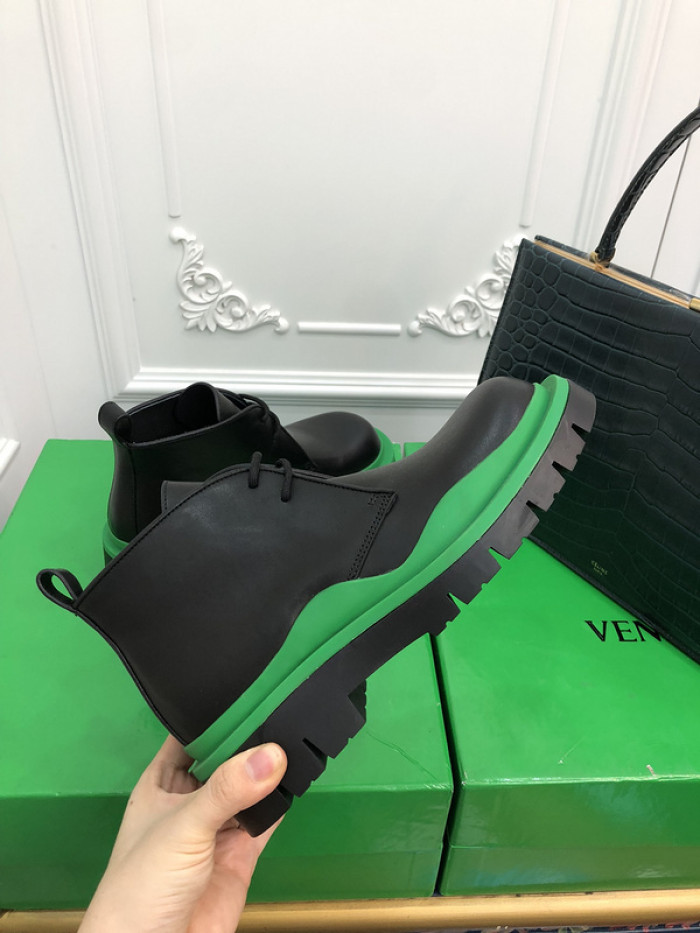 Botteg*Venta Tire Leather Ankle boots