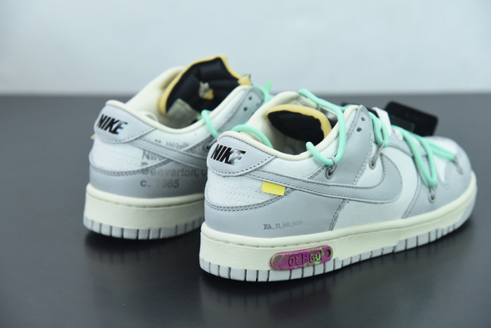 ow x dunk low 
