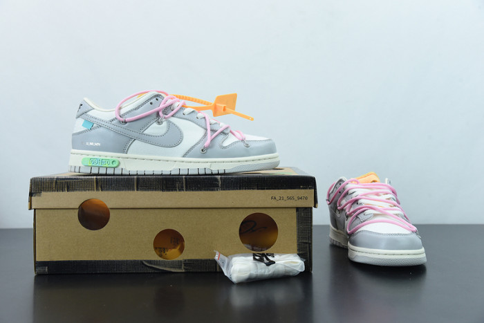 ow x dunk low 