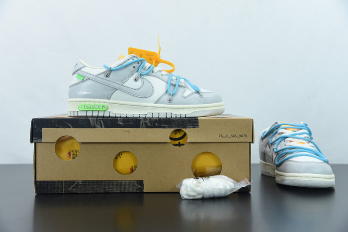 ow x dunk low 