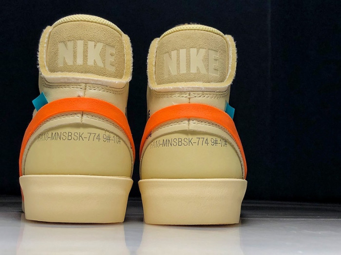 nike ow x blazer midall hallows eve a3832-700