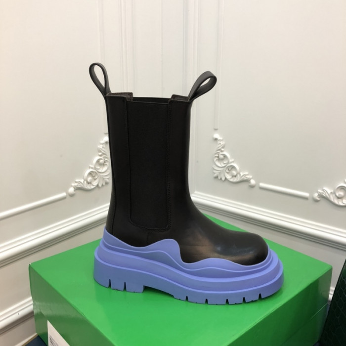 Botteg*Venta Tire Leather Ankle boots