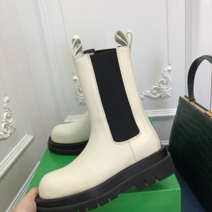 botteg*Ve*ne*ta tire leather ankle boots