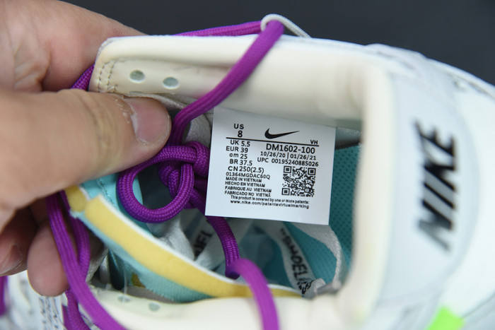 ow x dunk low 