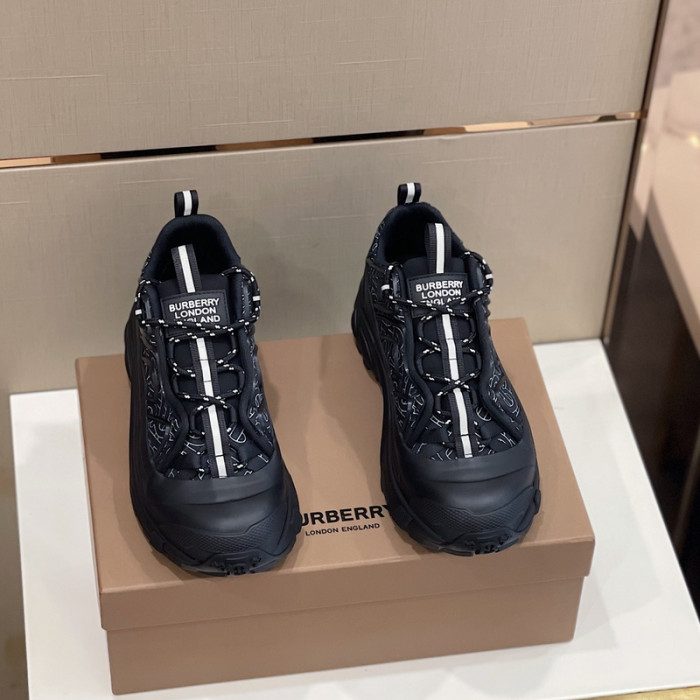 Bur*berry Check Cotton Arthur Sneakers