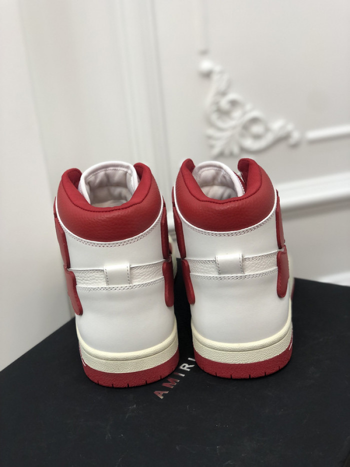 amiri* skel leather sneakers