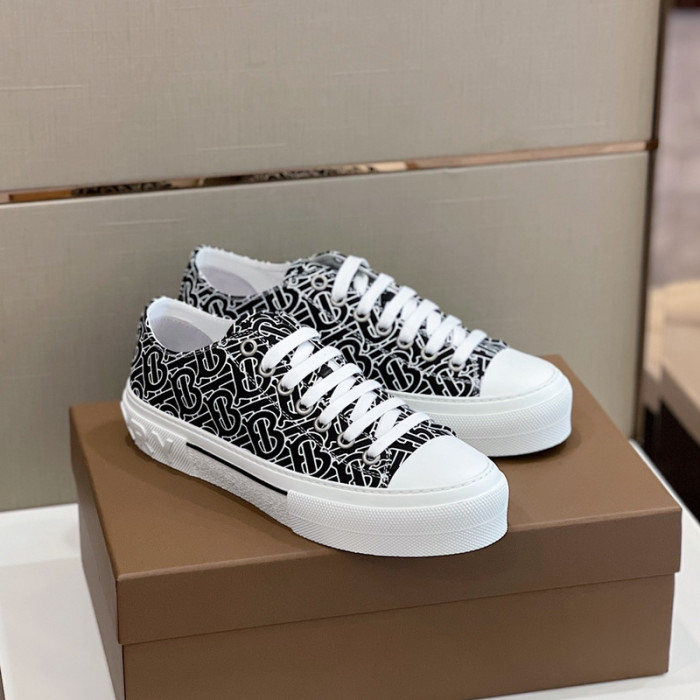 Bur*berry Vintage Check Cotton Sneakers