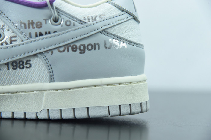 ow x dunk low 