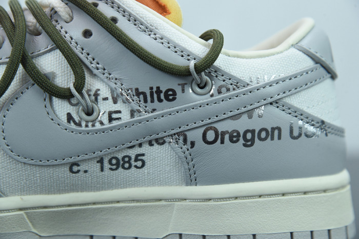 ow x dunk low 